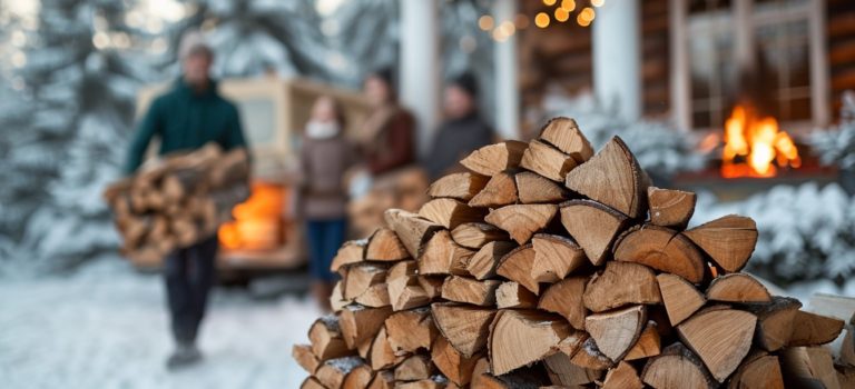 La livraison de bois de chauffage à domicile : Pourquoi opter pour ce service ?